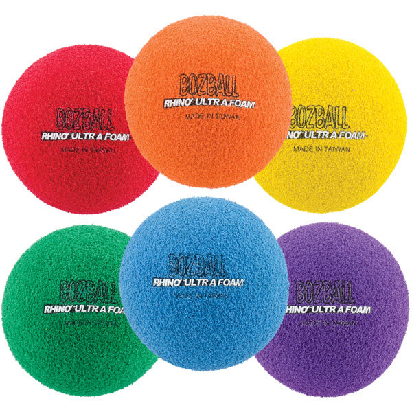champion sports 3.5 inch rhino foam no bounce ball set