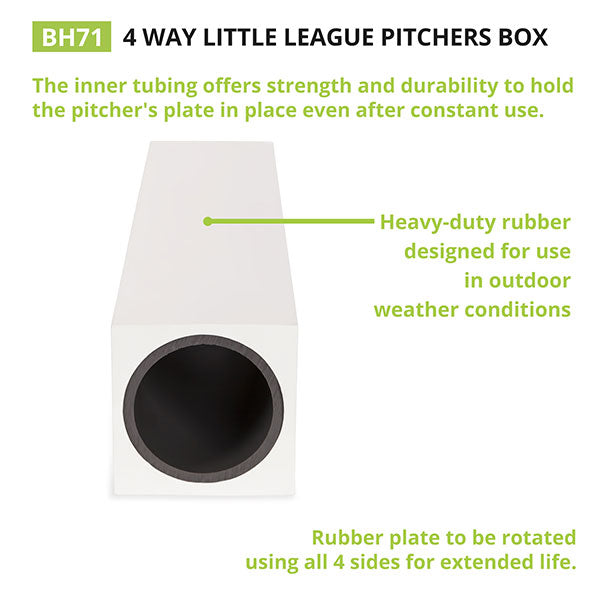 champion sports 4 way youth pitcher's box info
