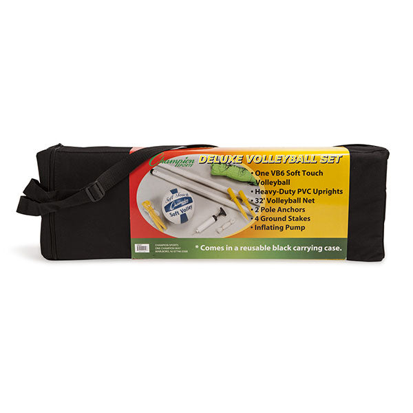 champion sports deluxe volleyball set 11