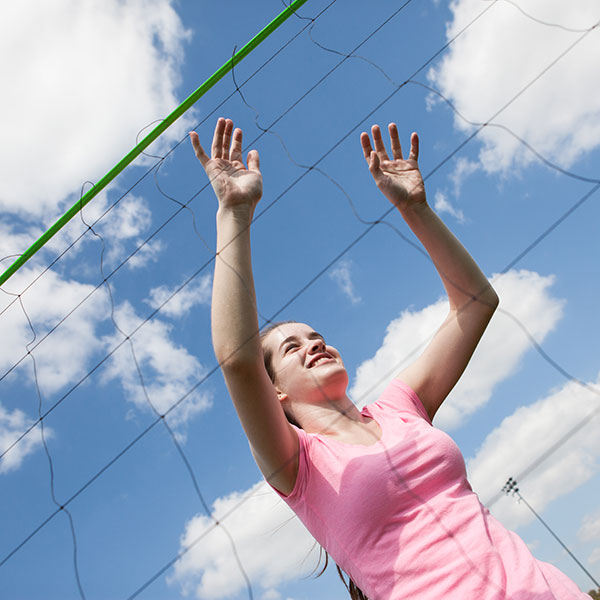 champion sports deluxe volleyball set 2