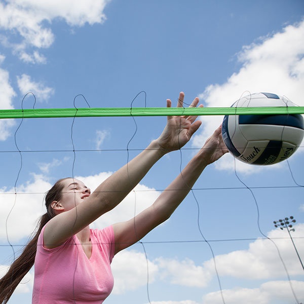 champion sports deluxe volleyball set 3