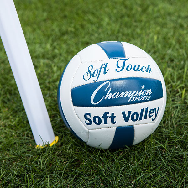 champion sports deluxe volleyball set 6