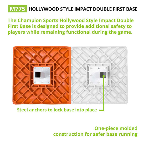 champion sports hollywood style double first base info1