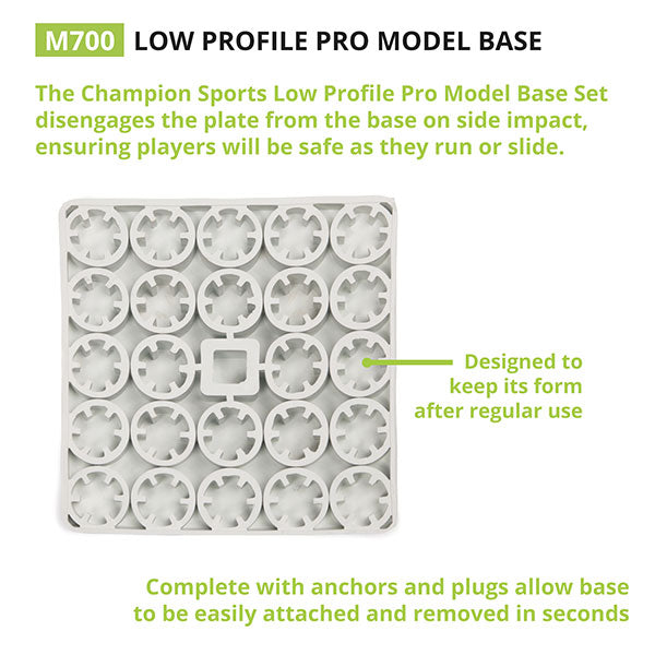 champion sports low profile pro model base set info1