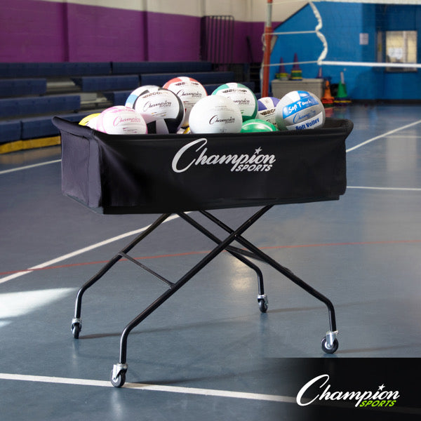 champion sports mammoth volleyball cart 4