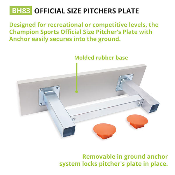 champion sports official size pitchers plate with anchor info2