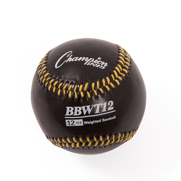 champion sports weighted training baseballs set of 9 dark