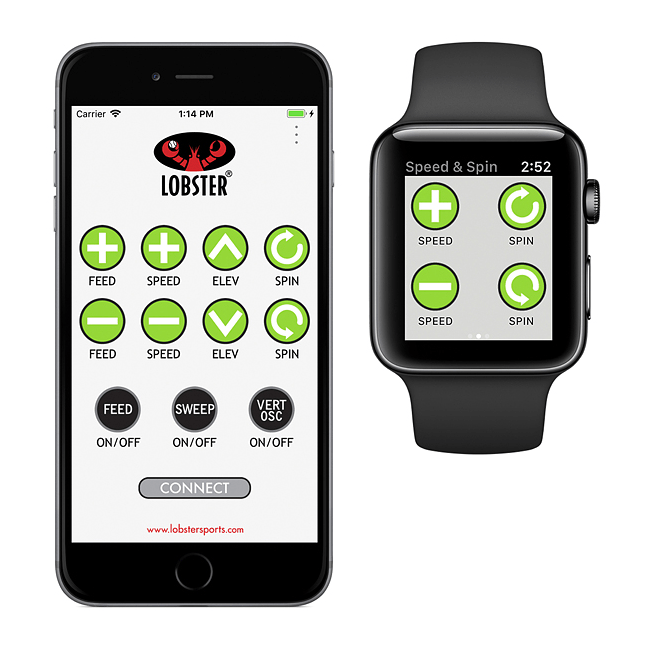 Lobster Sports Elite10 Remote for Apple® - Pitch Pro Direct