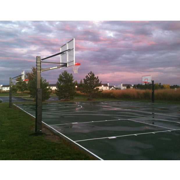 Gared Endurance® Steel Playground Basketball System With 5' Safe Play Area