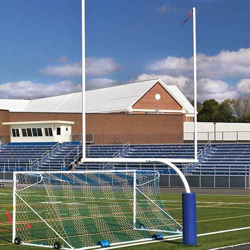 JayPro 6Ox20U Steel Football Goal Post Semi/Perm – High School