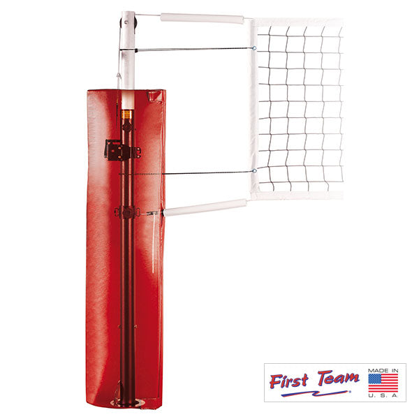 first team frontier steel competition volleyball net system