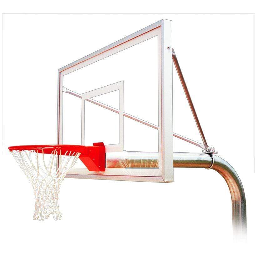 first team ruffneck fixed height in ground basketball goal 11