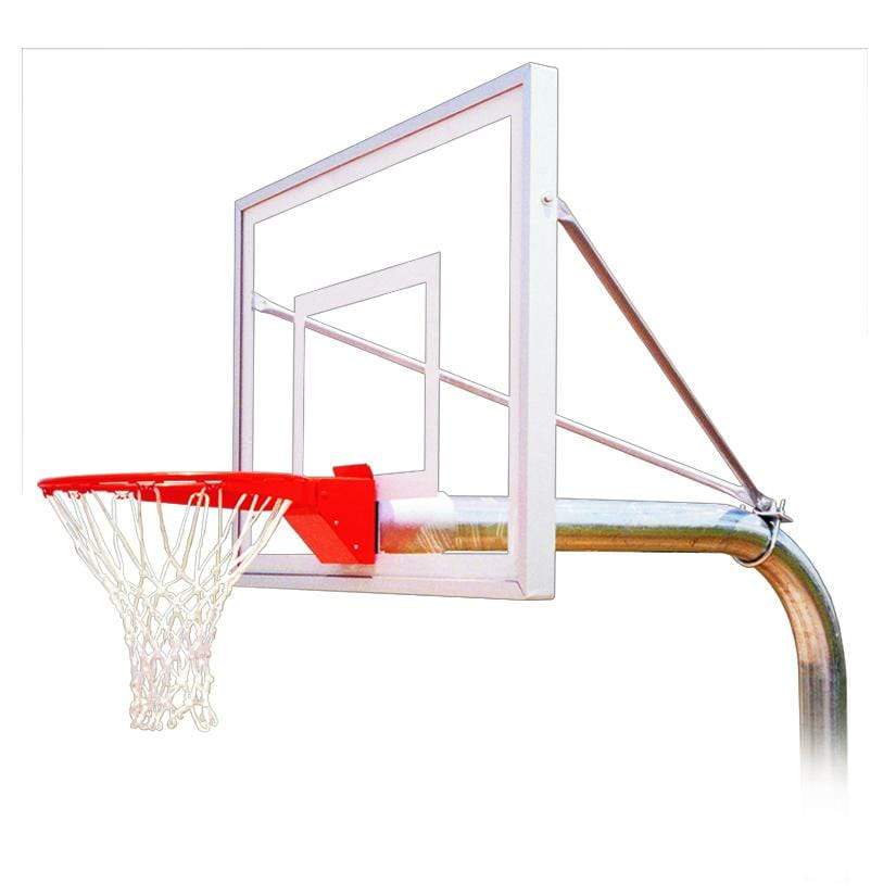 first team ruffneck fixed height in ground basketball goal 13