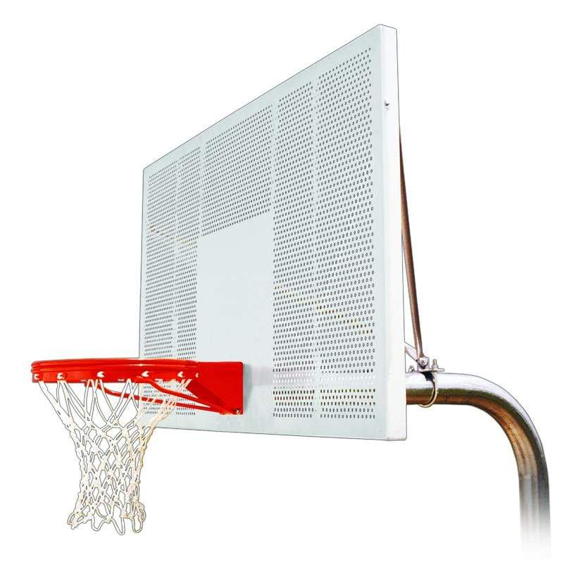 first team ruffneck fixed height in ground basketball goal 16
