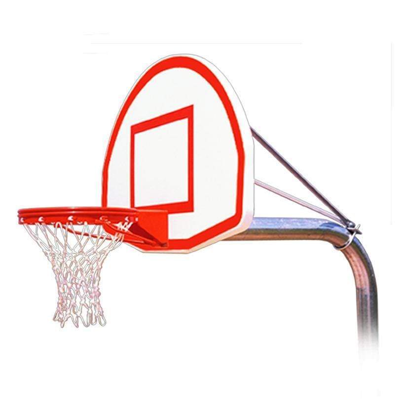first team ruffneck fixed height in ground basketball goal 3
