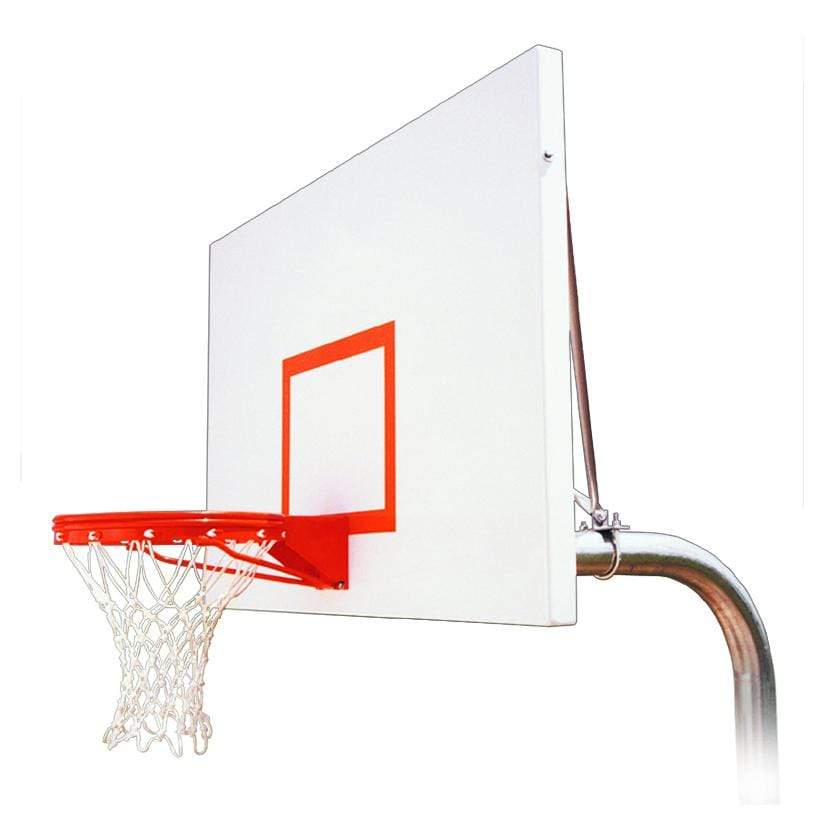first team ruffneck fixed height in ground basketball goal 8