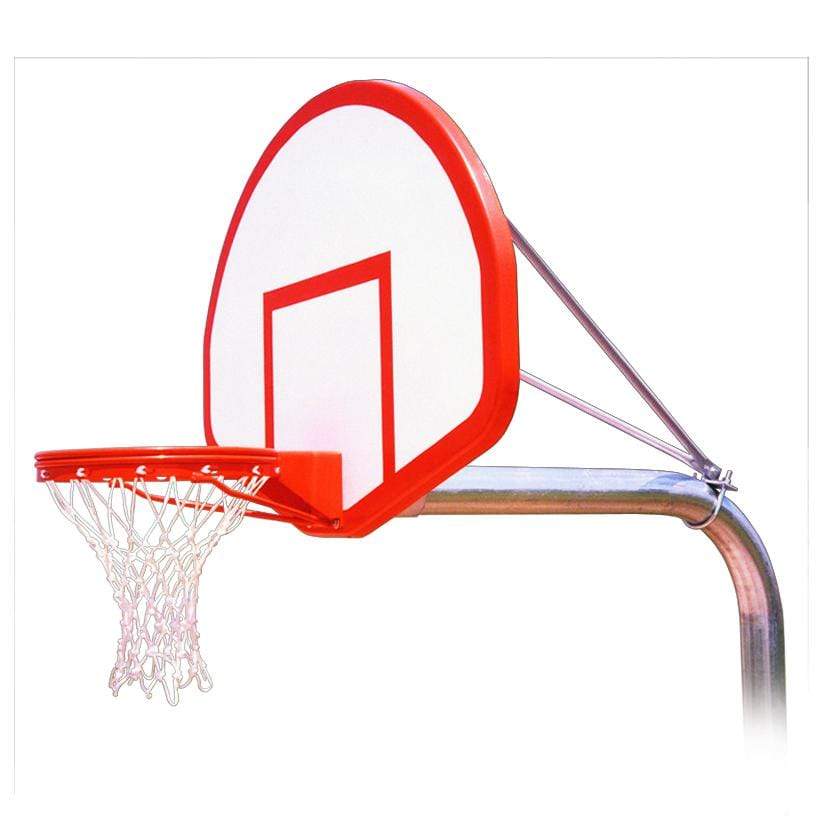 first team ruffneck fixed height in ground basketball goal 9