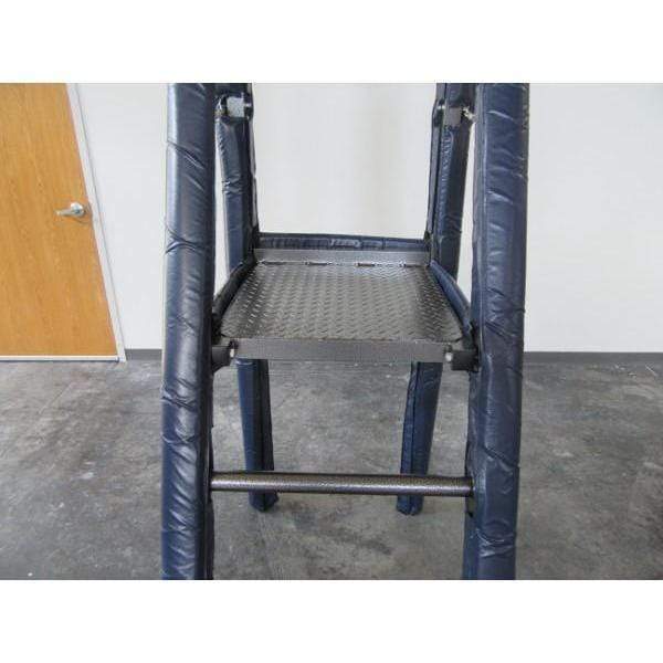 first team sturdistand folding judges volleyball stand w padding 4