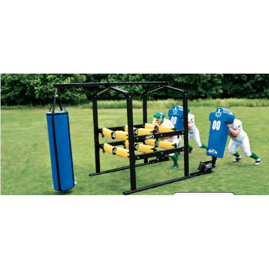 Fisher 12-Arm Power Blaster w/ Hanging Dummy & Boomer Sled