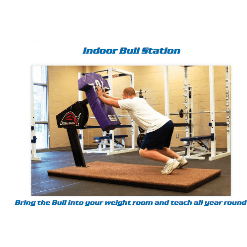fisher athletic indoor bull rush 1 man platform sled station sample