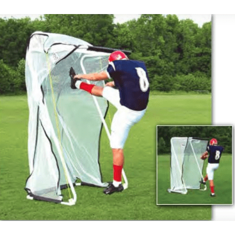 fisher athletic punt 3 football portable kicking net sample