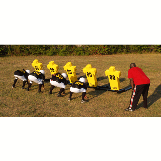 Fisher Brute 2 Youth Football Blocking Sled - 3 Man - Pitch Pro Direct