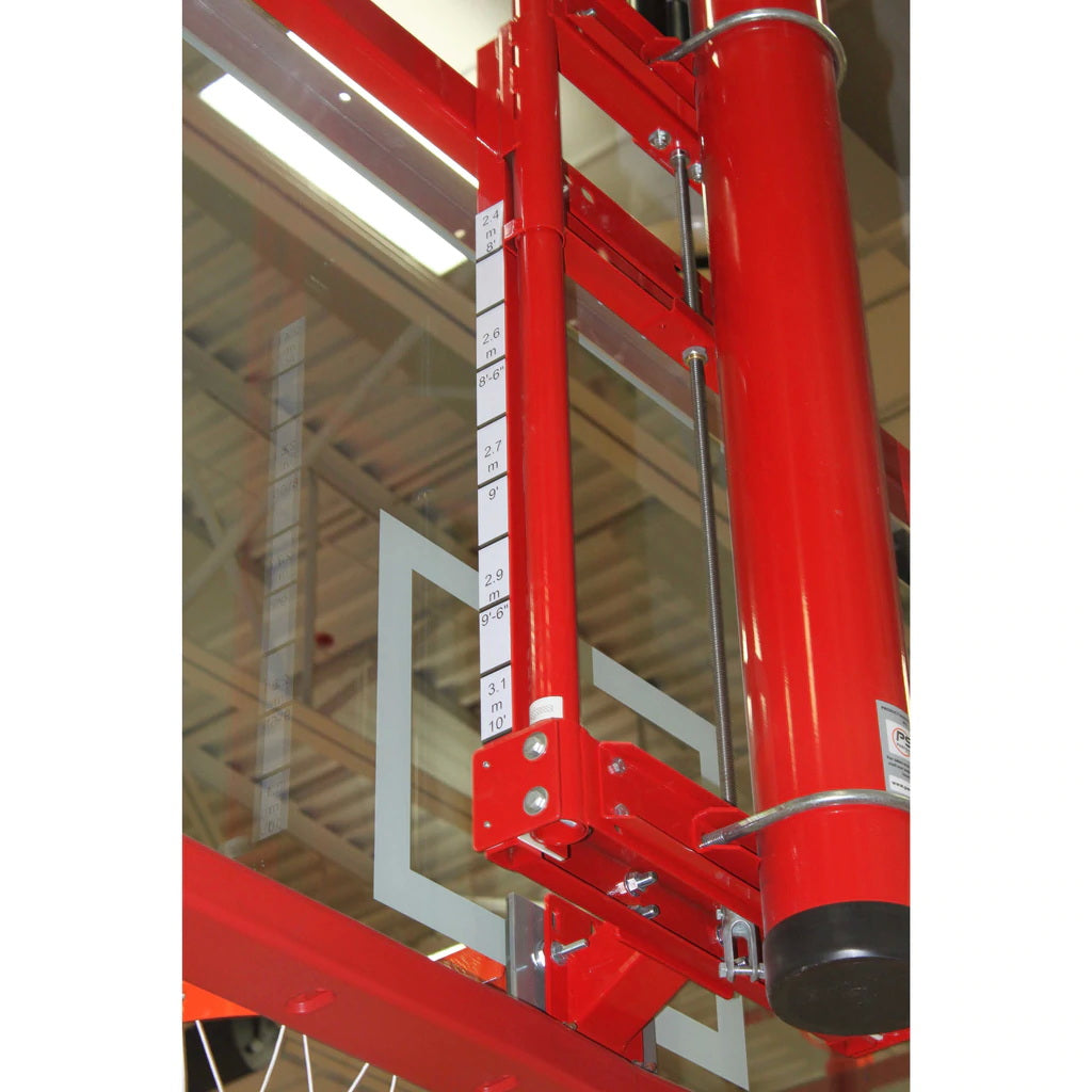 gared electric basketball backboard height adjuster 1
