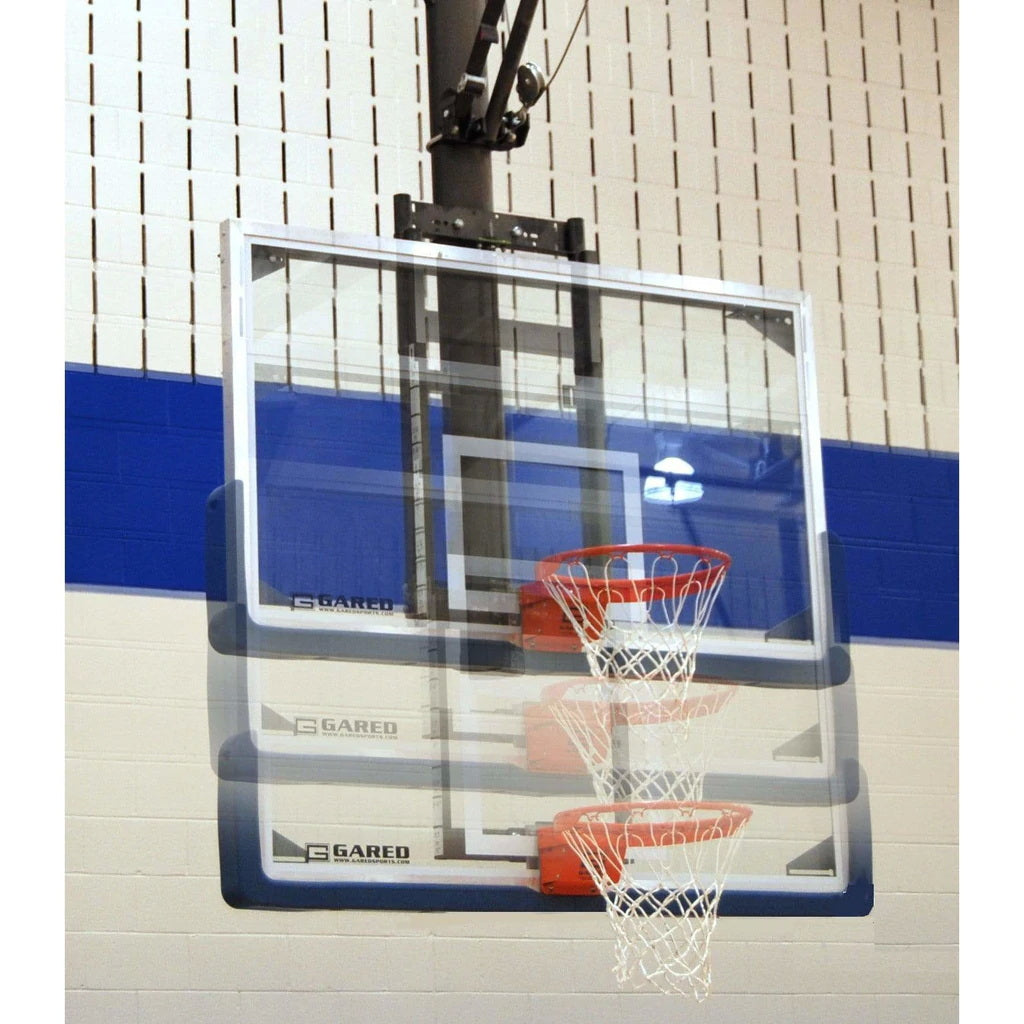 gared electric basketball backboard height adjuster