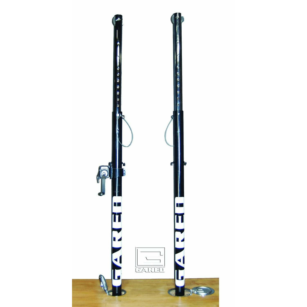 gared omnisteel 3 od one court volleyball system 1