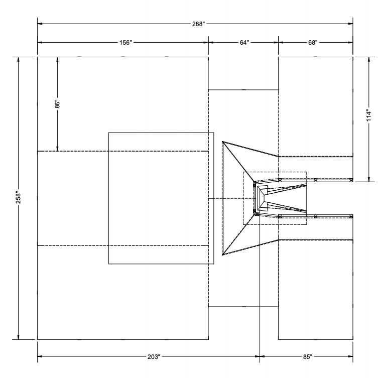 Gill G4 Pole Vault Pit for NCAA / NFHS