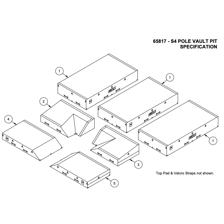 Gill S4 Pole Vault Pit Value Pack
