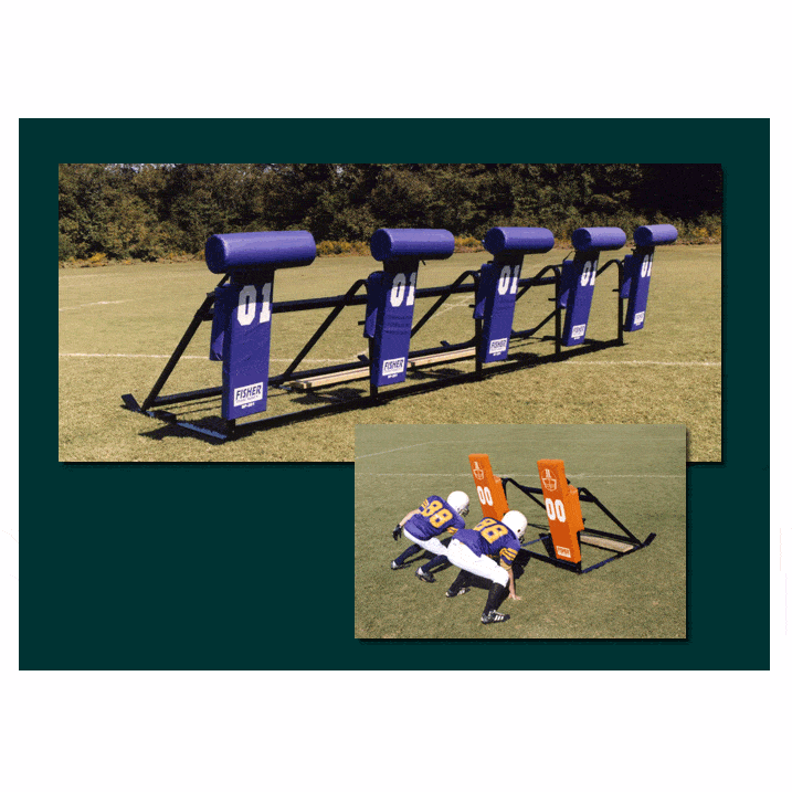 Fisher 2 Man 9800 Youth Football Blocking Sled