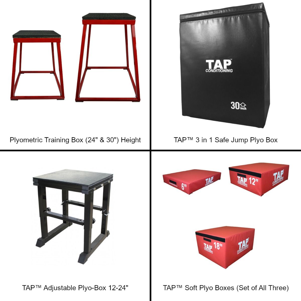 Plyometric Training Boxes