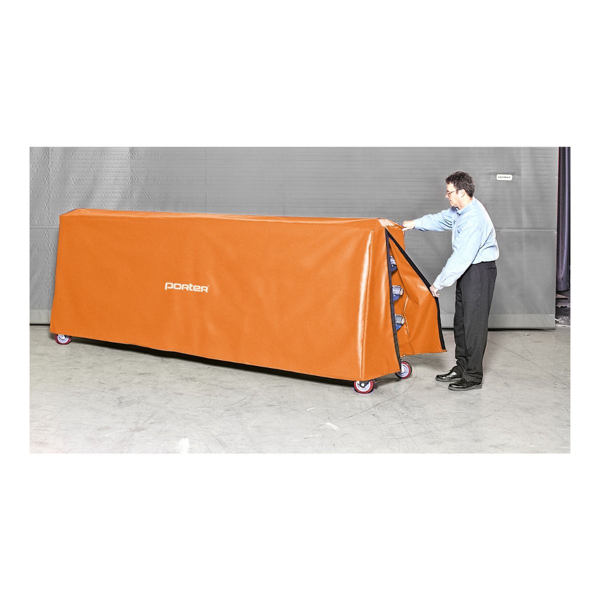 porter floor cover rack dust cover or