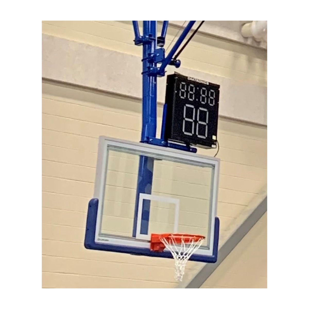 porter shot clock support camber mast offset