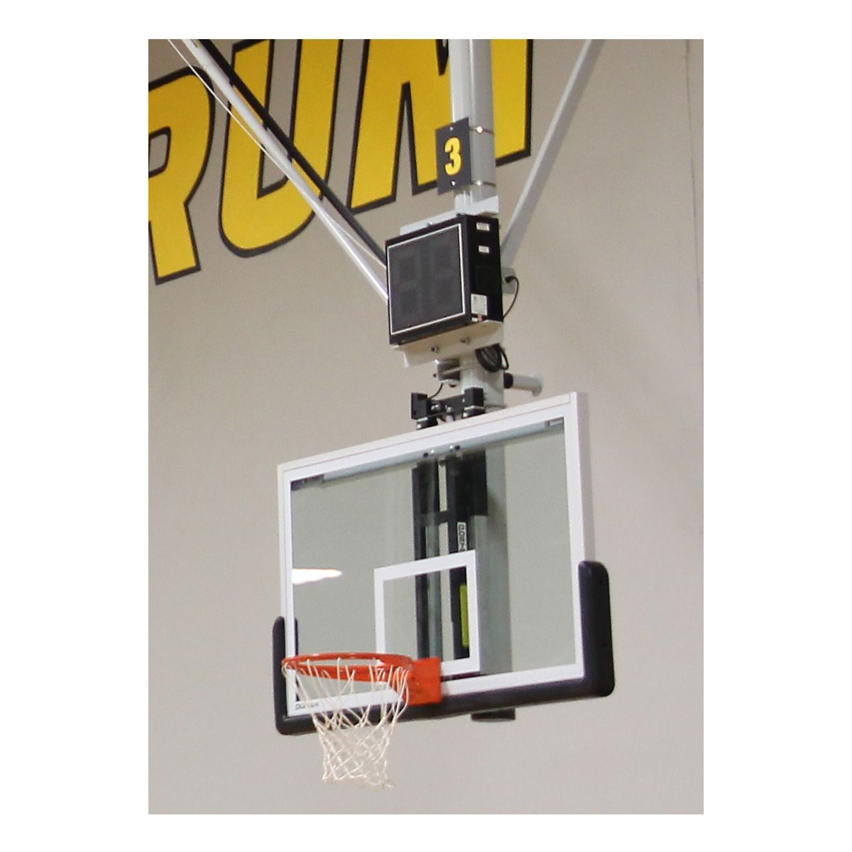 porter shot clock support centered