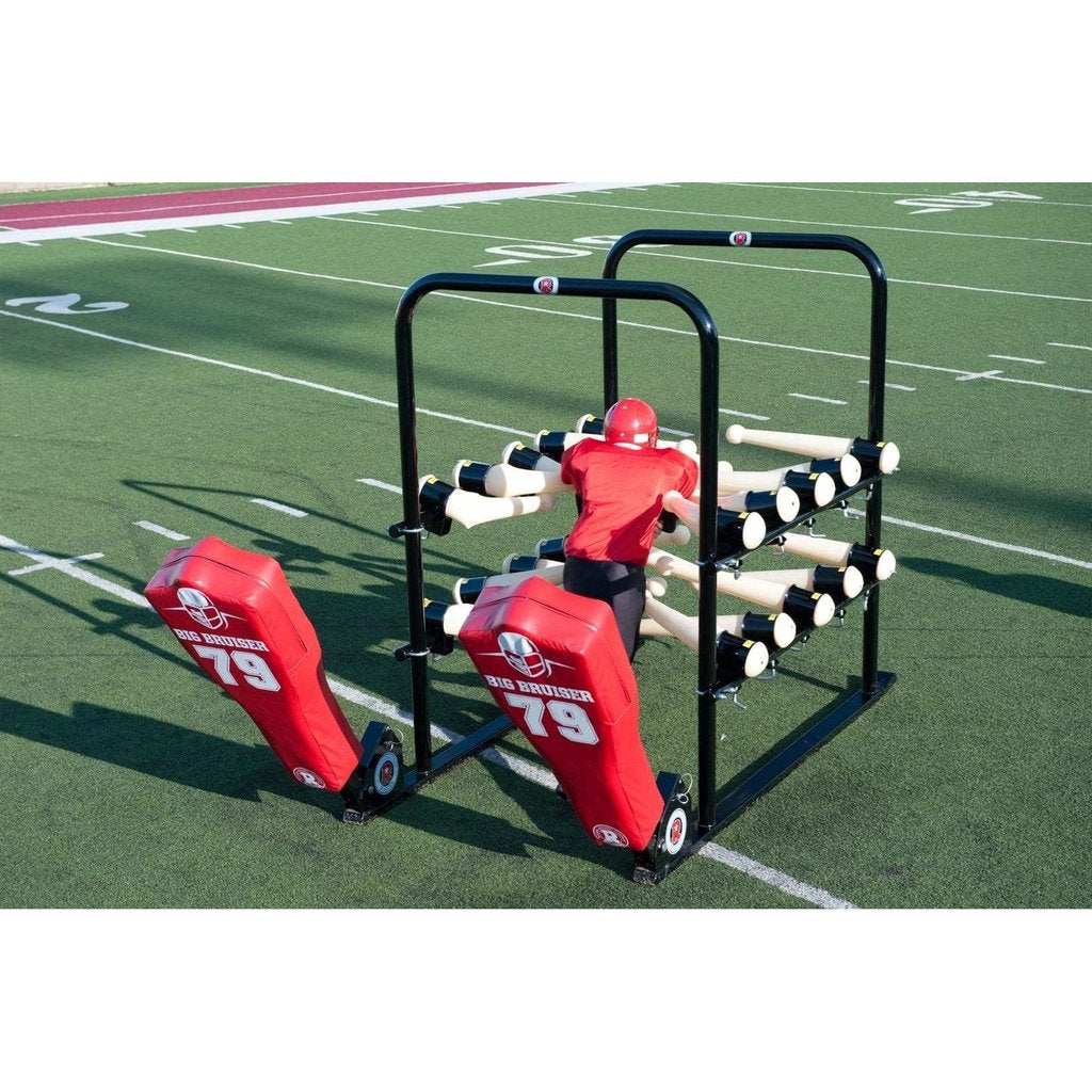 Rogers Athletic 12-Arm PowerBlast with Hanging Dummy