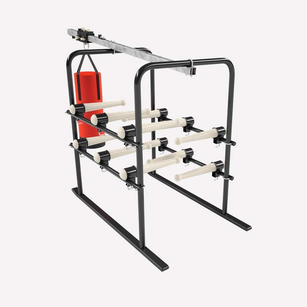Rogers Athletic 12-Arm PowerBlast with Hanging Dummy