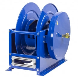Coxreels DP Series "Dual Product Delivery" Low-Pressure Spring Driven Hose Reels