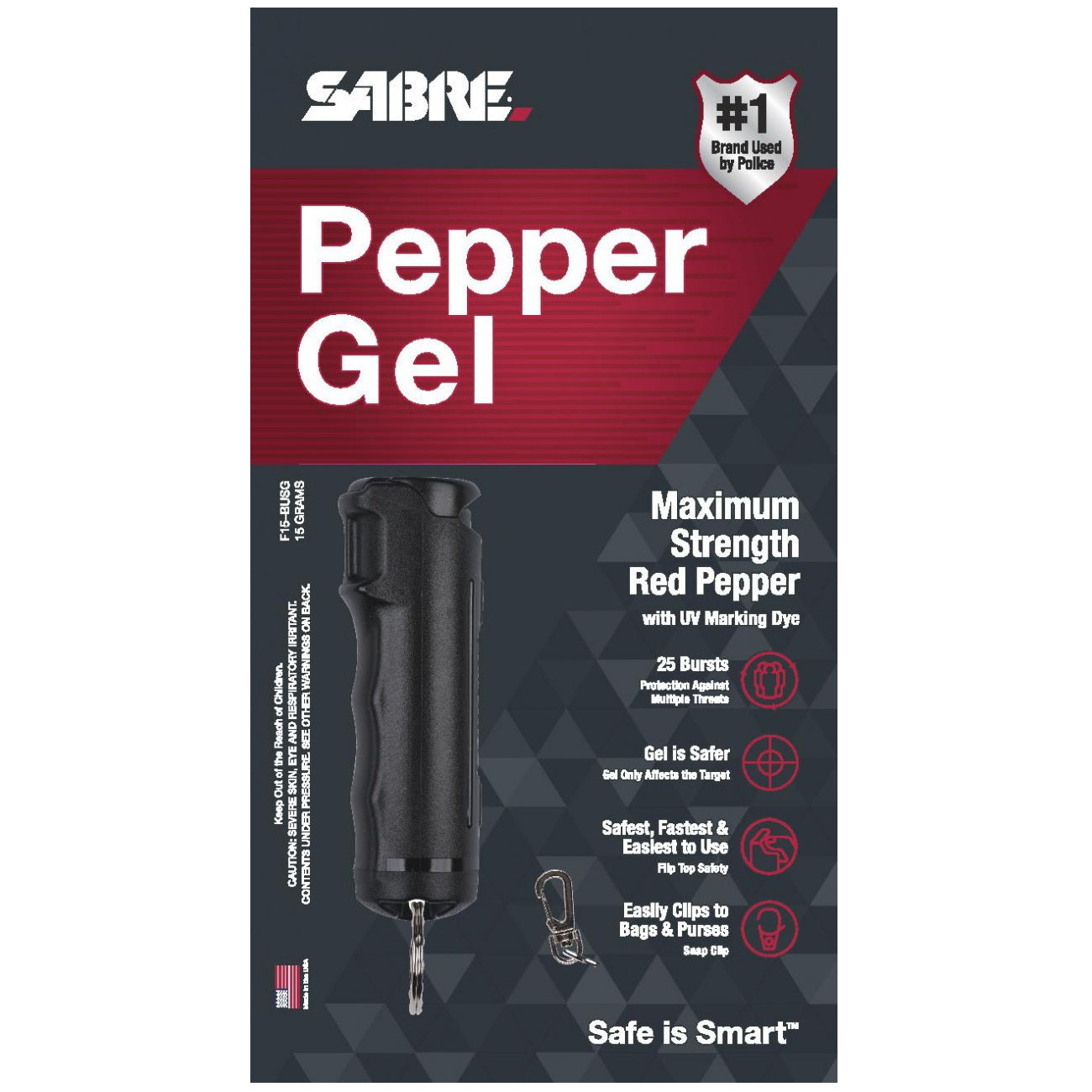 tandem sports key ring pepper gel 1