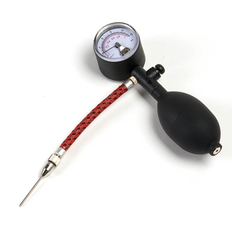 tandem sports pocket pump with gauge