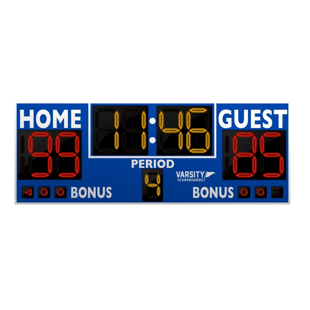 Varsity Scoreboards Model 2236 Basketball/Multisport Scoreboard