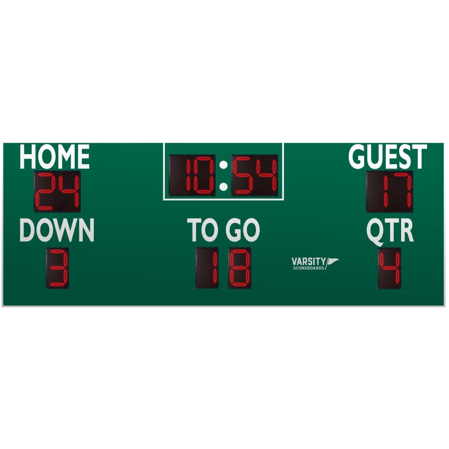 Varsity Scoreboards Model 7416 Football Scoreboard