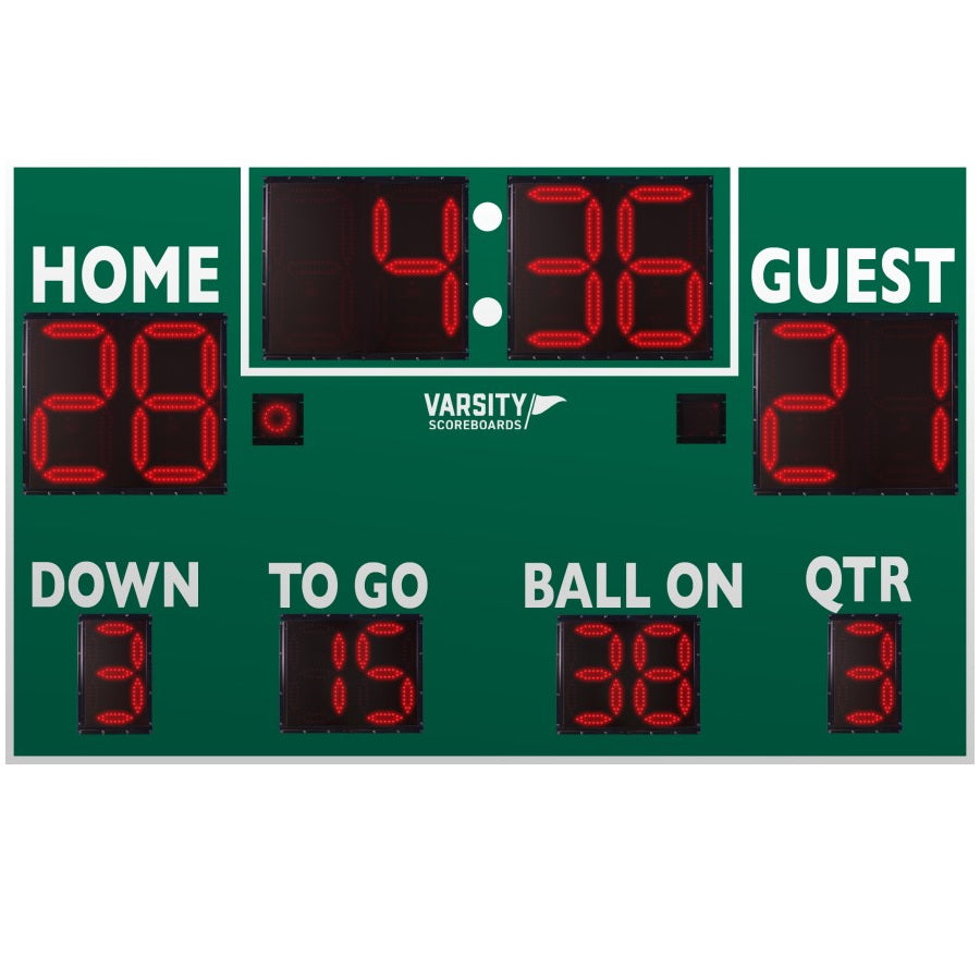 varsity scoreboards model 7450 football scoreboard