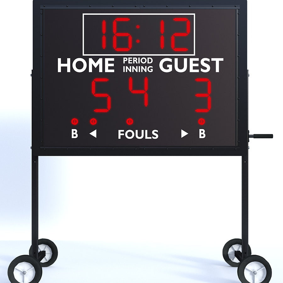 varsity scoreboards ms 4 portabl multisport scoreboard