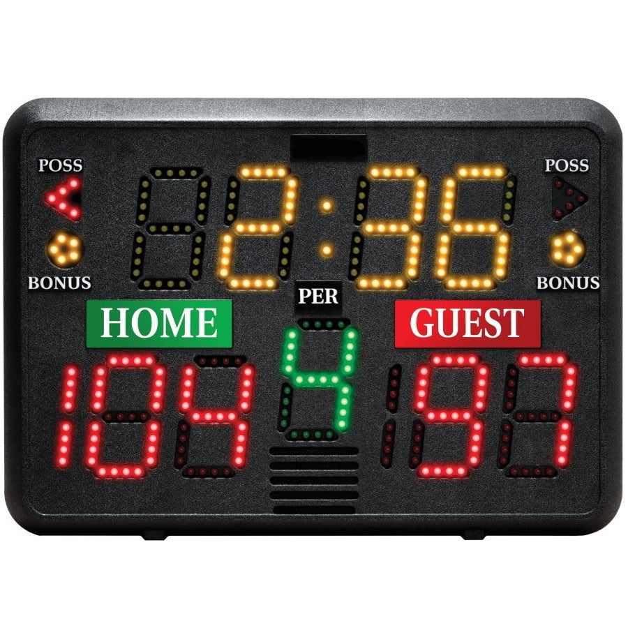 vasity scoreboards led 4 portable multisport scoreboard