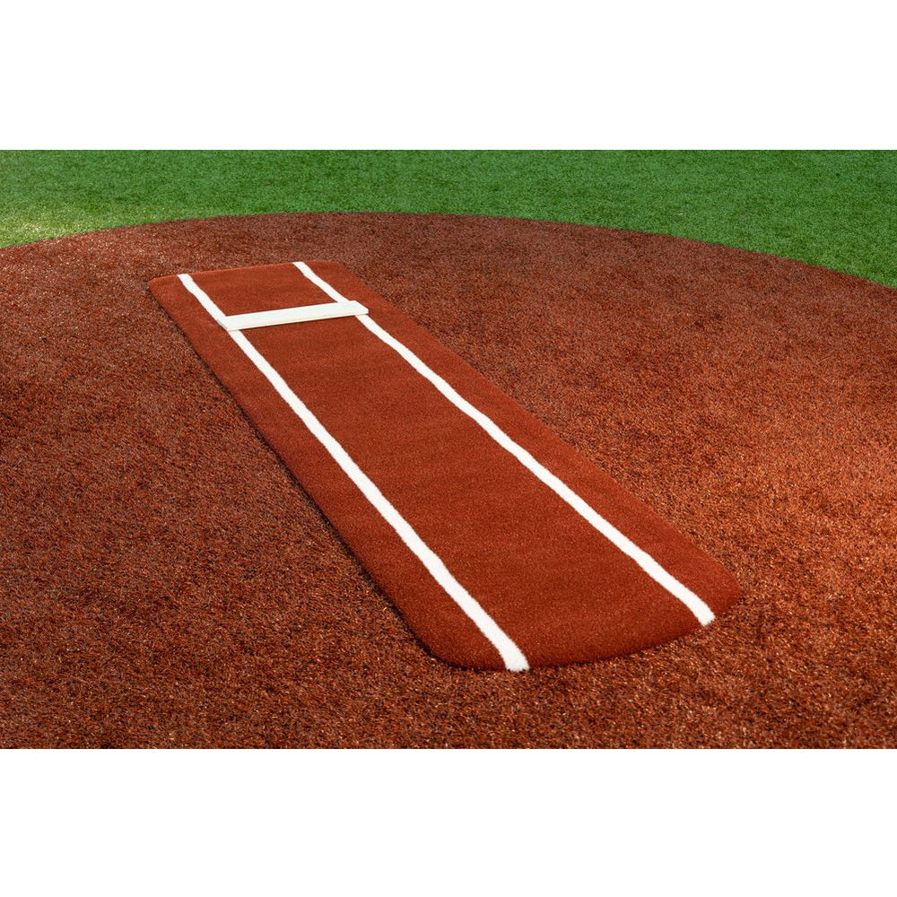Portolite Signature Softball Pitching Mat with Power Line