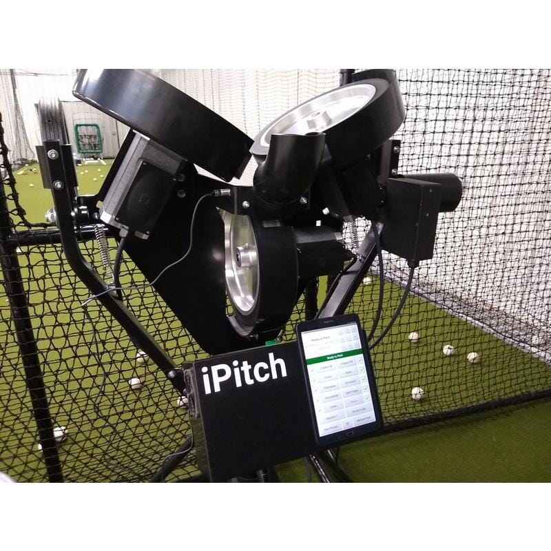 Spinball iPitch Programmable 3 Wheel Pitching Machine
