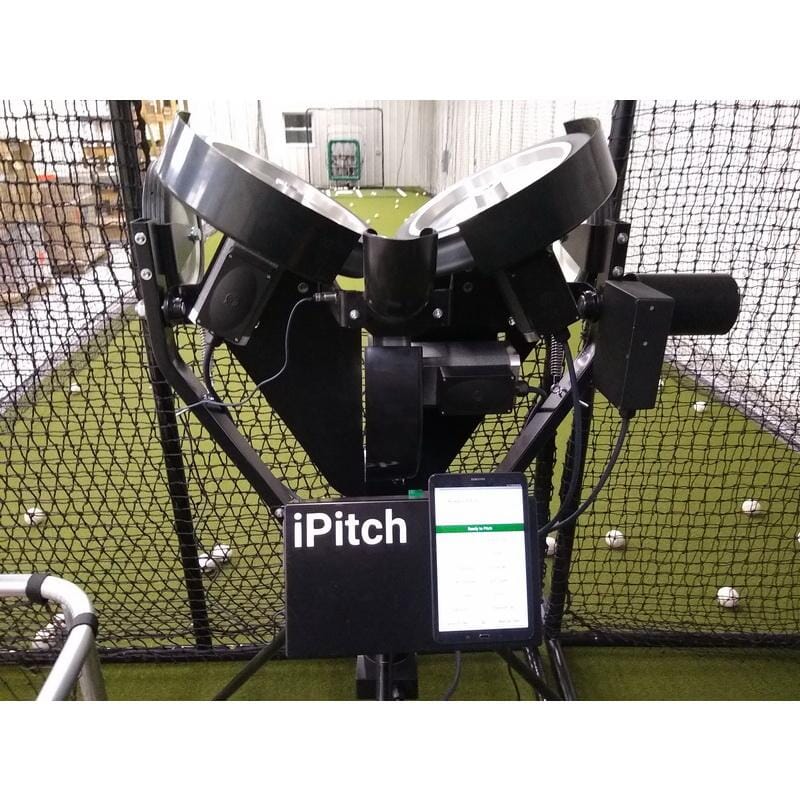 Spinball iPitch Programmable 3 Wheel Pitching Machine