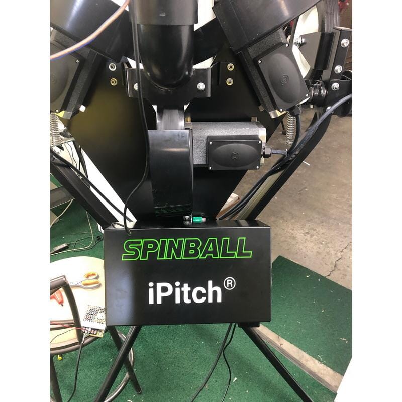 Spinball iPitch Programmable 3 Wheel Pitching Machine